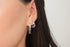 Ameya अमेय | Amethyst | Hoop | Silber | Rhodiniert